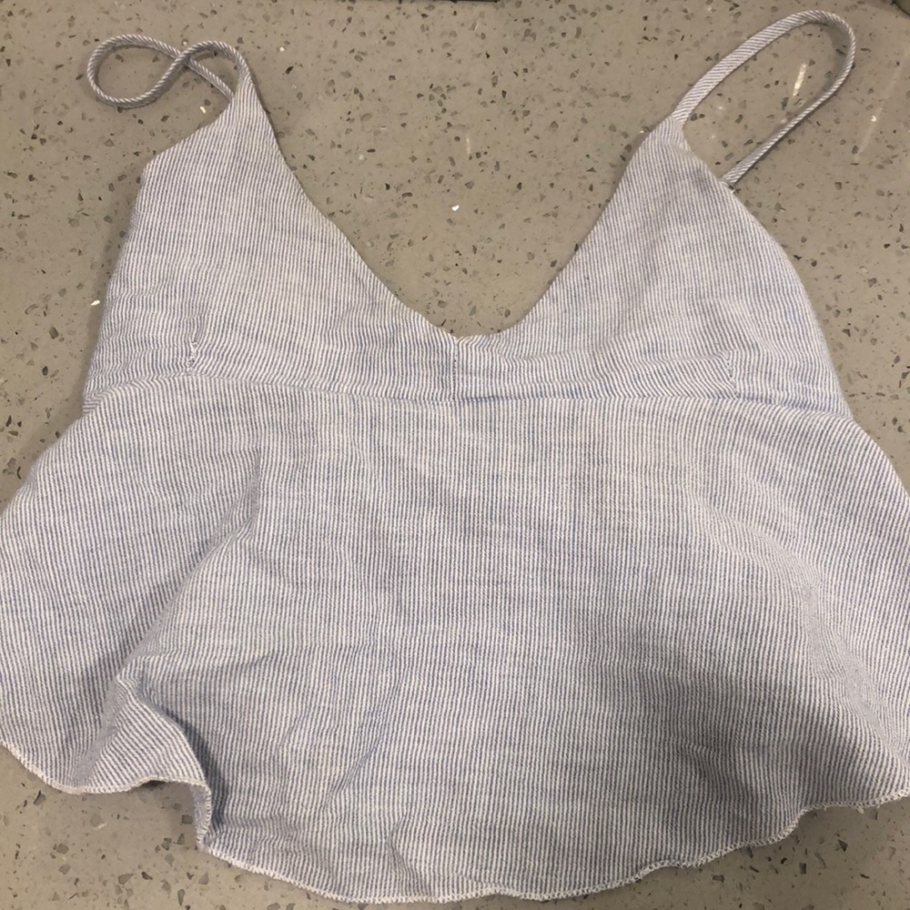 Brandy Melville pin striped tank top